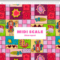 Girlhood Patchwork Scrub Set (Pre-order)