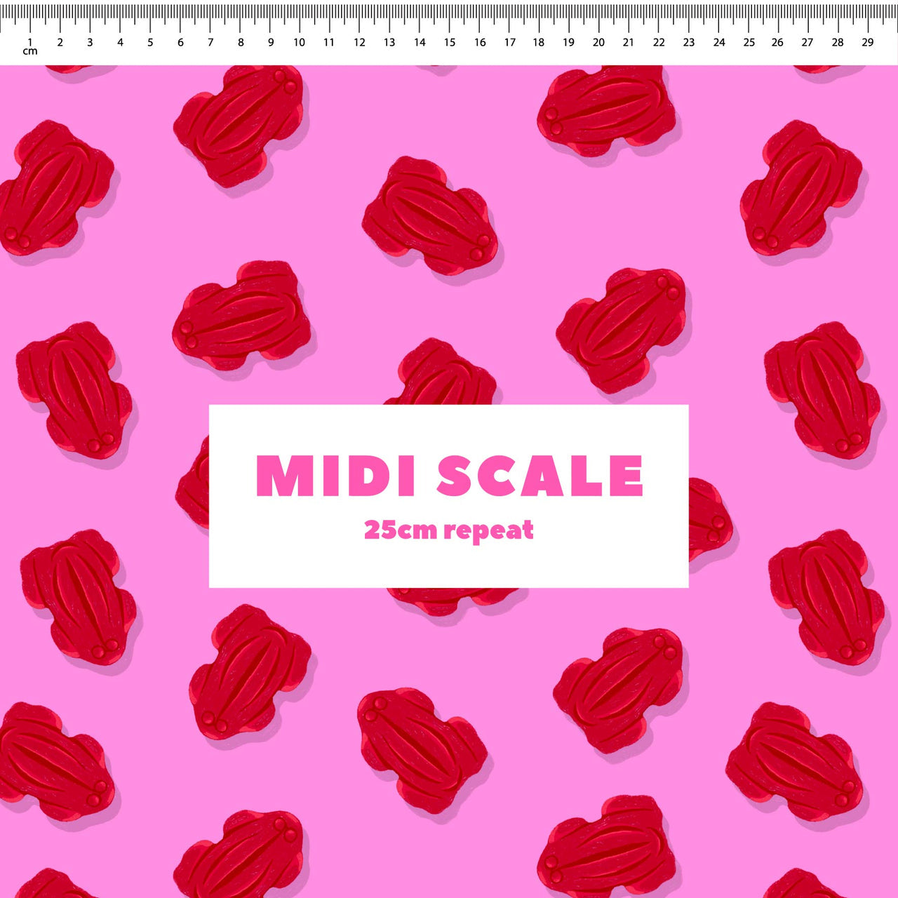 Red Frogs Scrub Top (Pre-order)