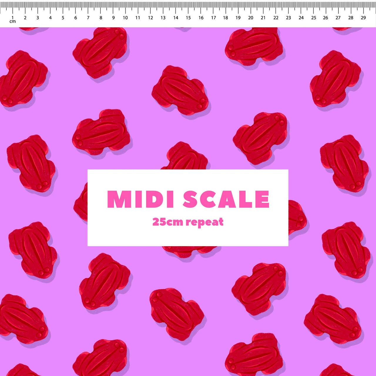 Red Frogs Scrub Top (Pre-order)