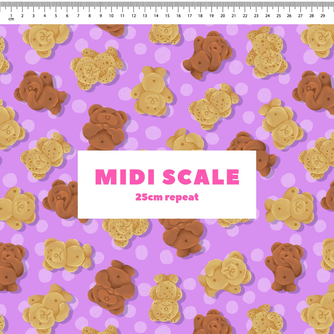 Tiny Teddies Scrub Top (Pre-order)