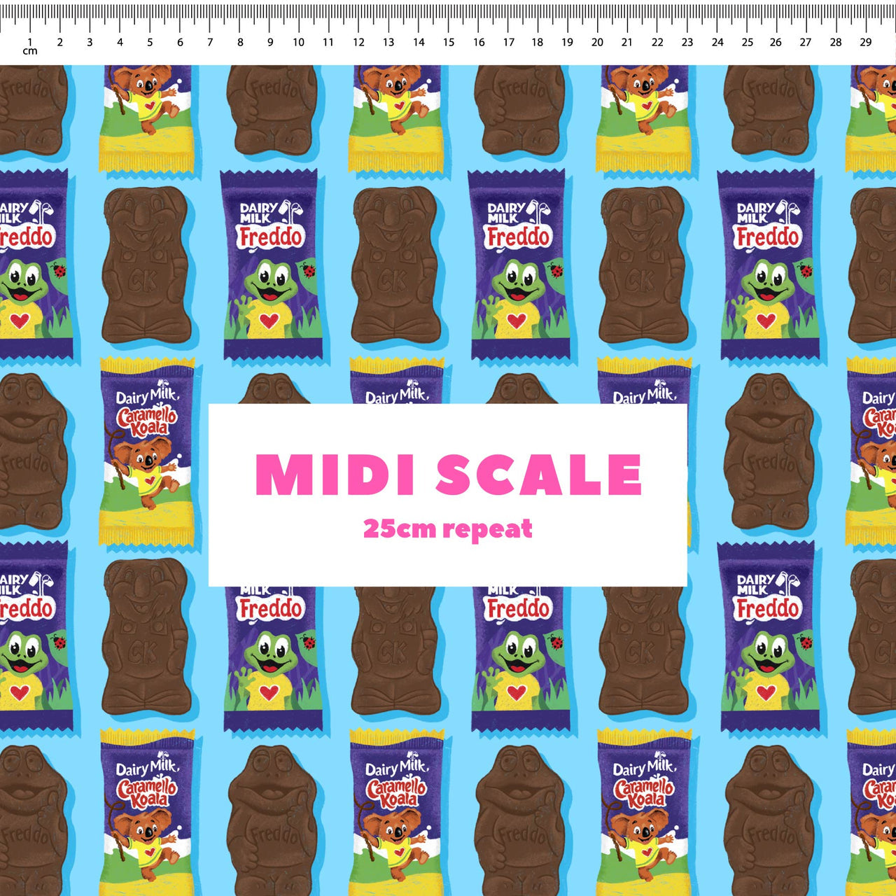 Freddo and Caramello Scrub Top (Pre-order)