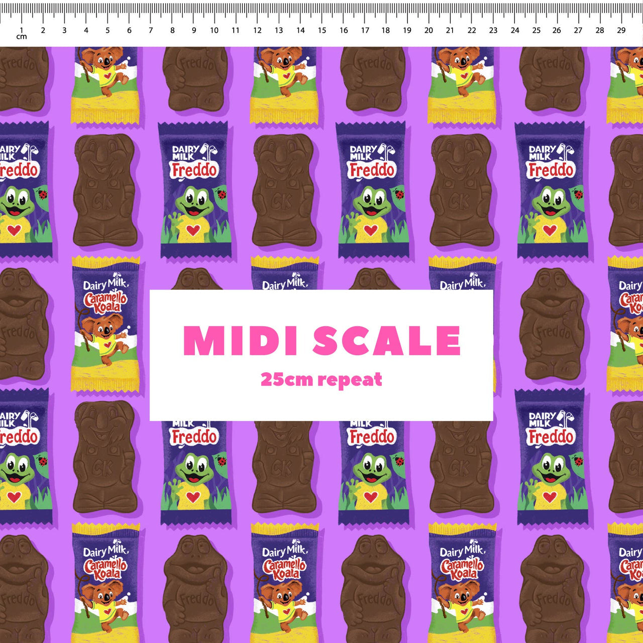 Freddo and Caramello Scrub Top (Pre-order)