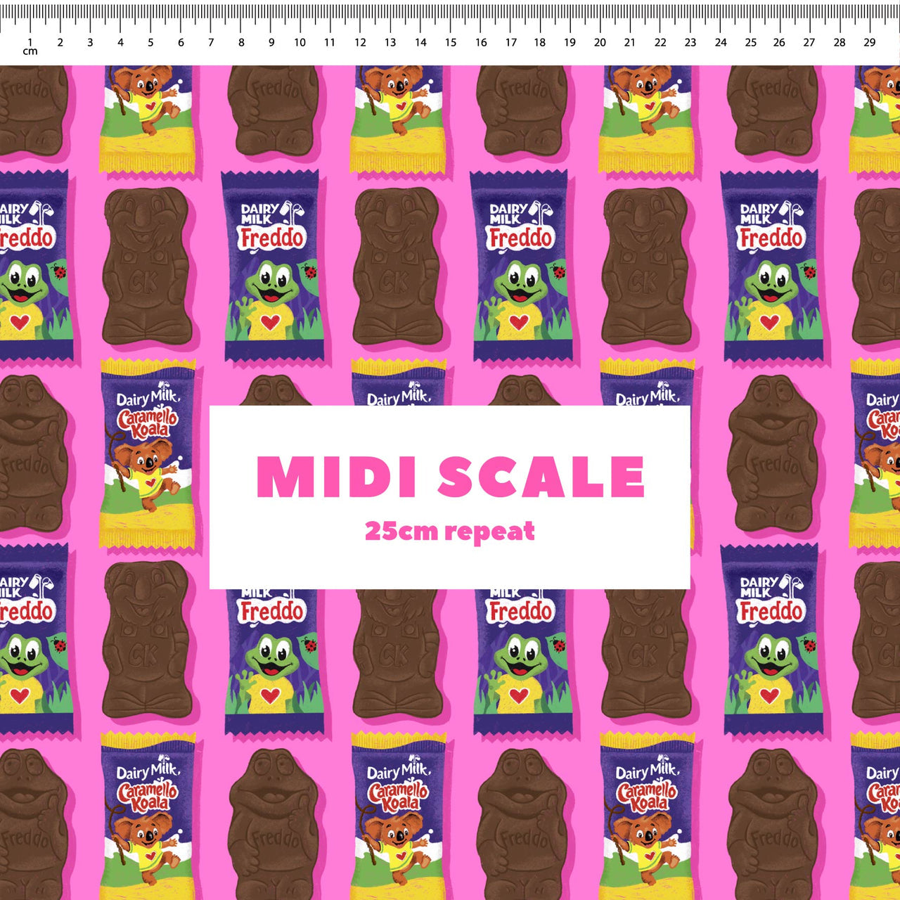 Freddo and Caramello Scrub Top (Pre-order)