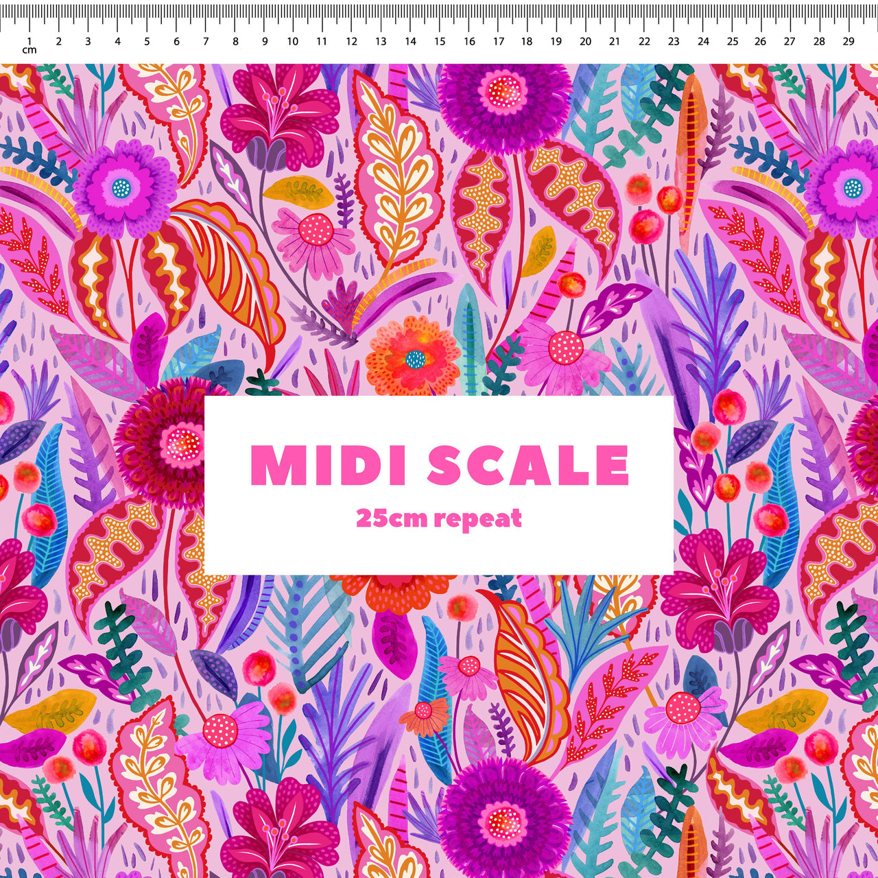 Neon Blooms Scrub Set (Pre-order)