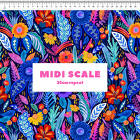 Neon Blooms Scrub Set (Pre-order)