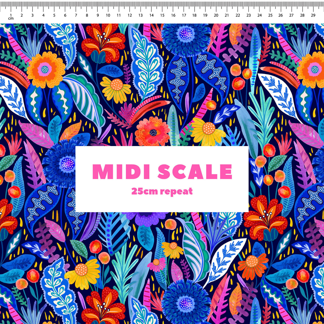 Neon Blooms Scrub Set (Pre-order)