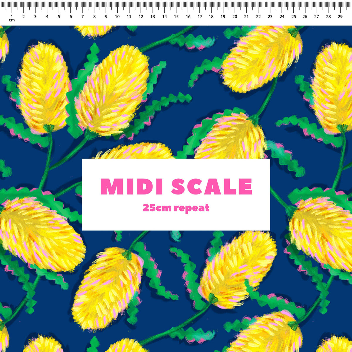 Bottle Brush Scrub Top (Pre-order)
