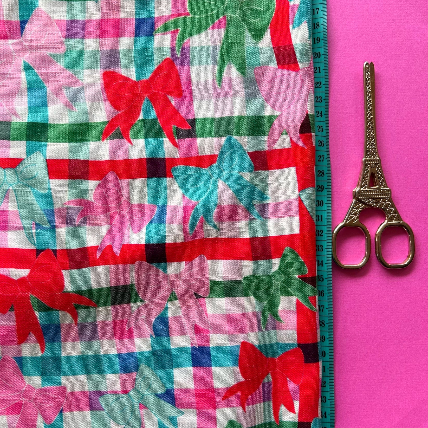 Christmas Bow Era Scrub Top (Pre-order)