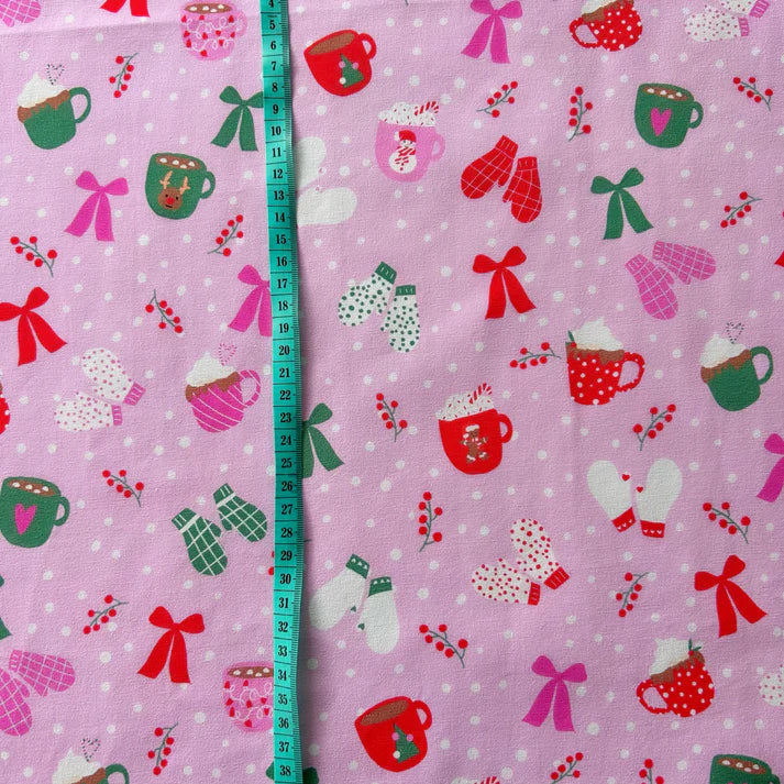 Cosy Christmas Scrub Top (Pre-order)