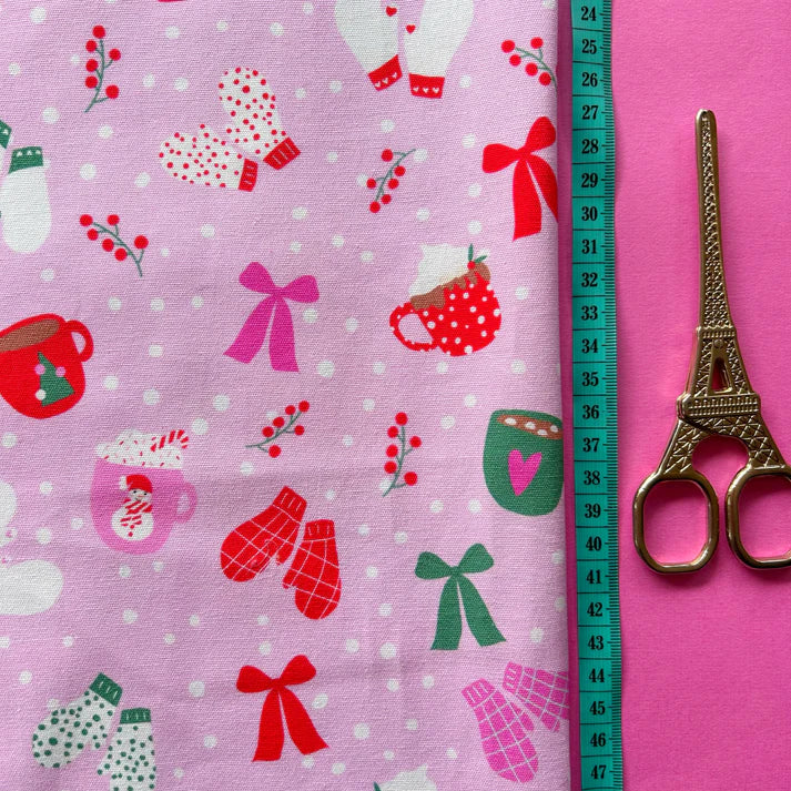 Cosy Christmas Scrub Top (Pre-order)