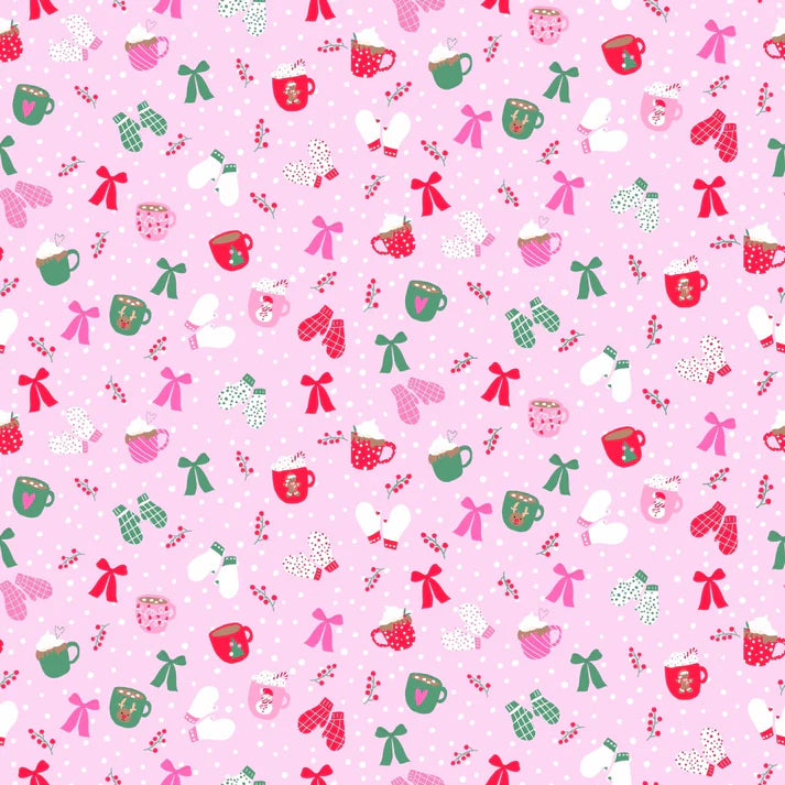 Cosy Christmas Scrub Top (Pre-order)