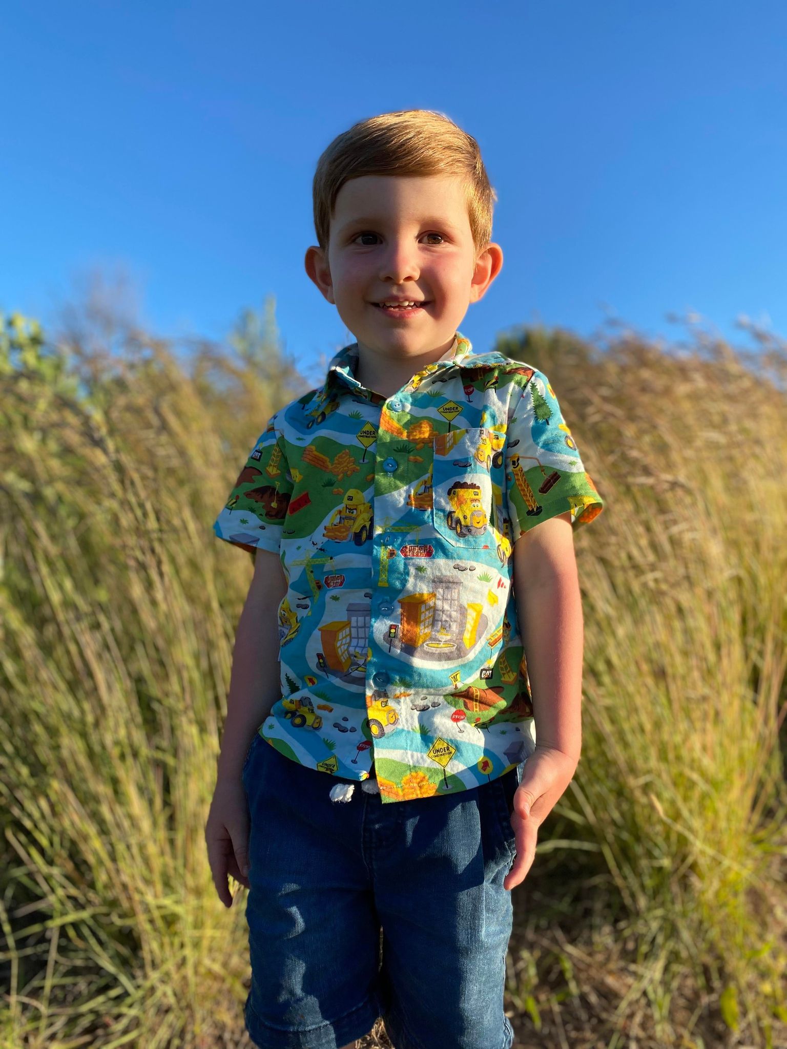 Cat junior crew shirt