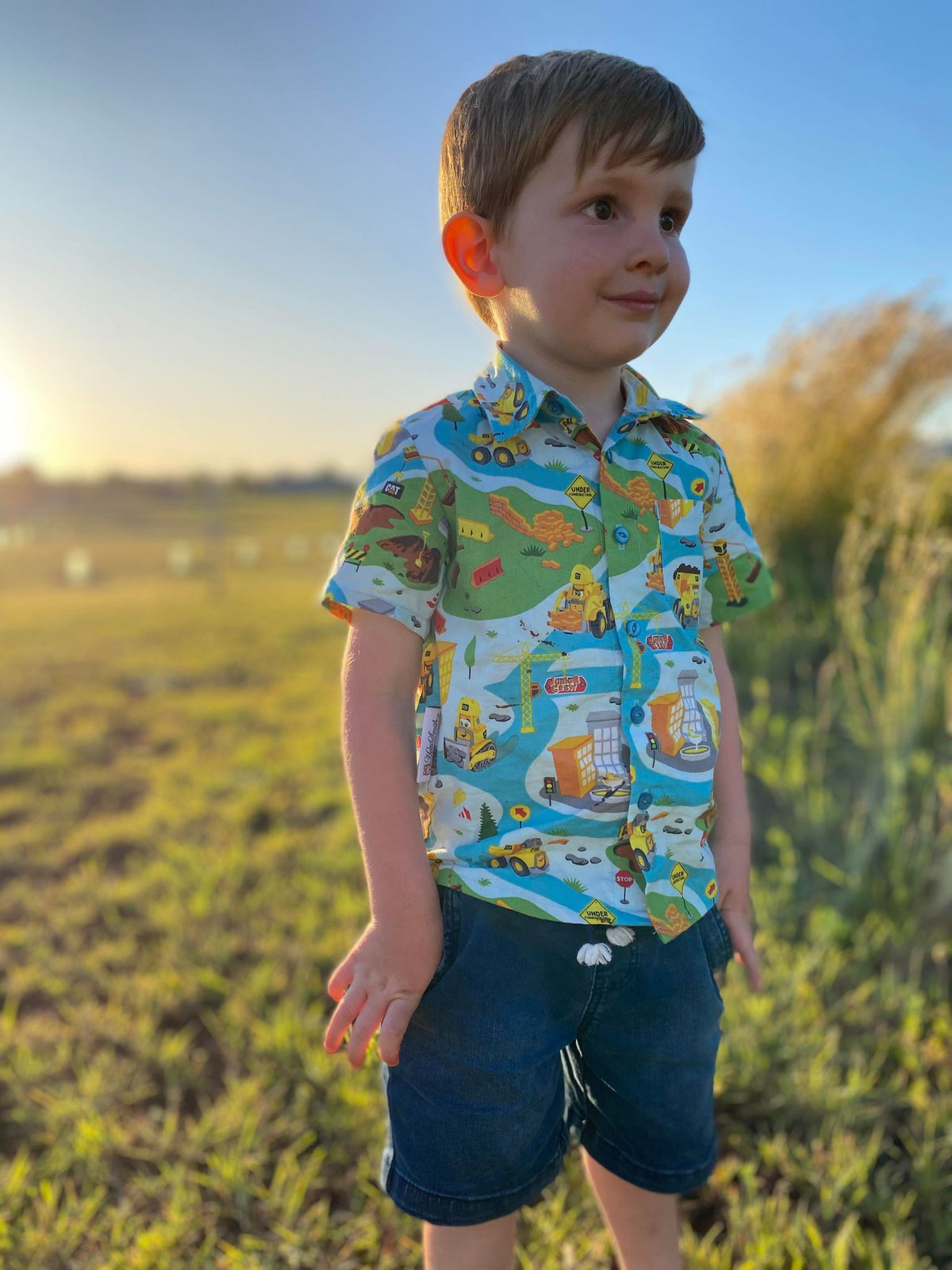 Cat junior crew shirt
