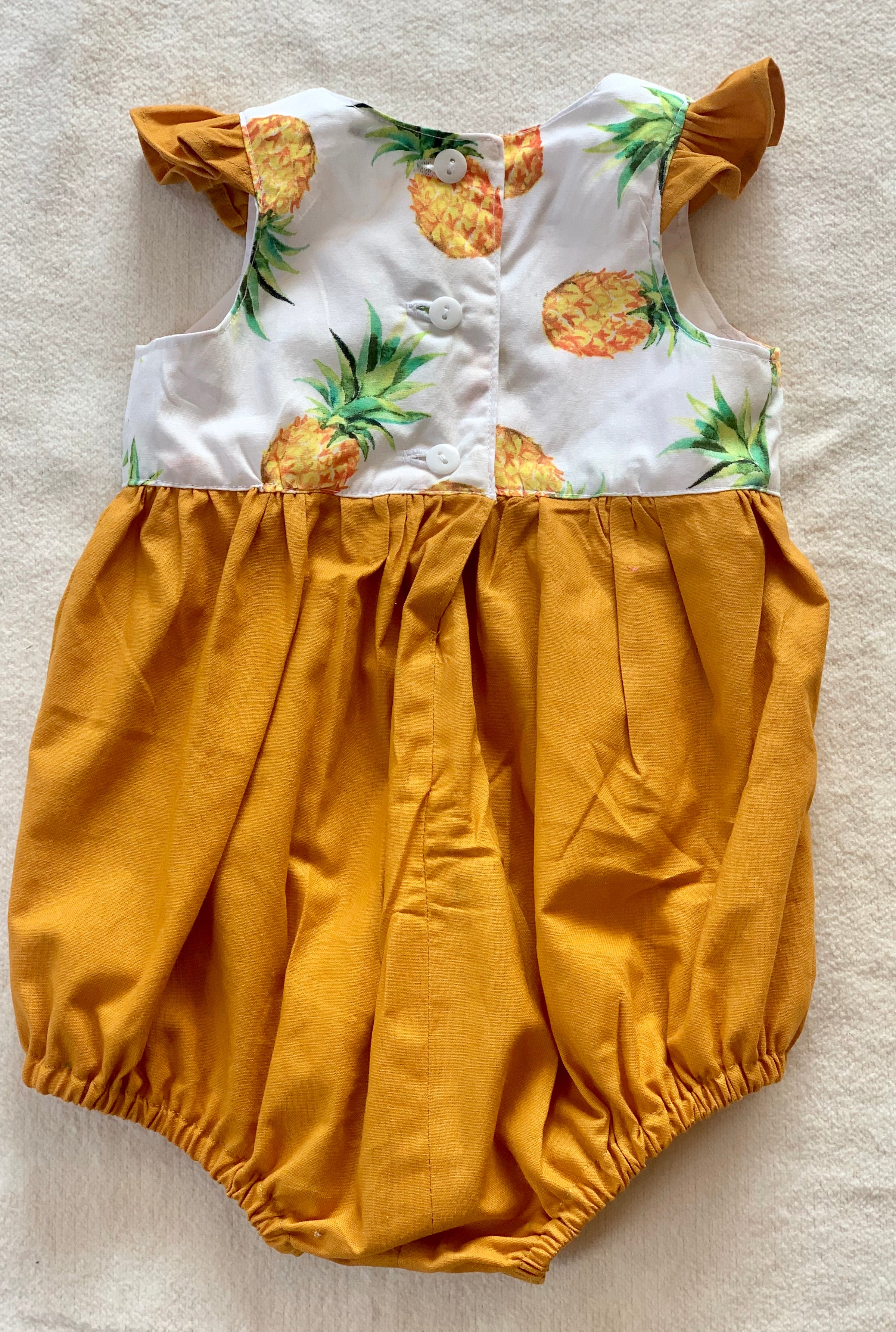 Pineapple romper