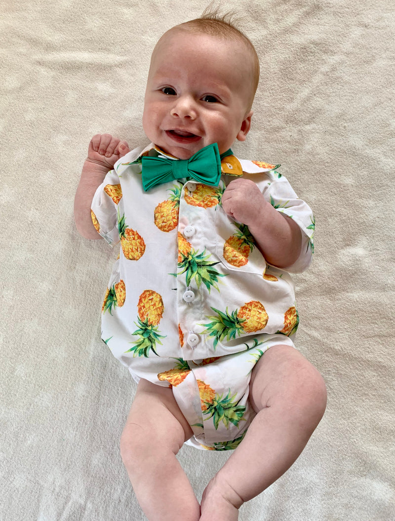 Pineapple Shirt/ Romper