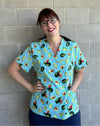 Avocado Scrub top (Ready made)