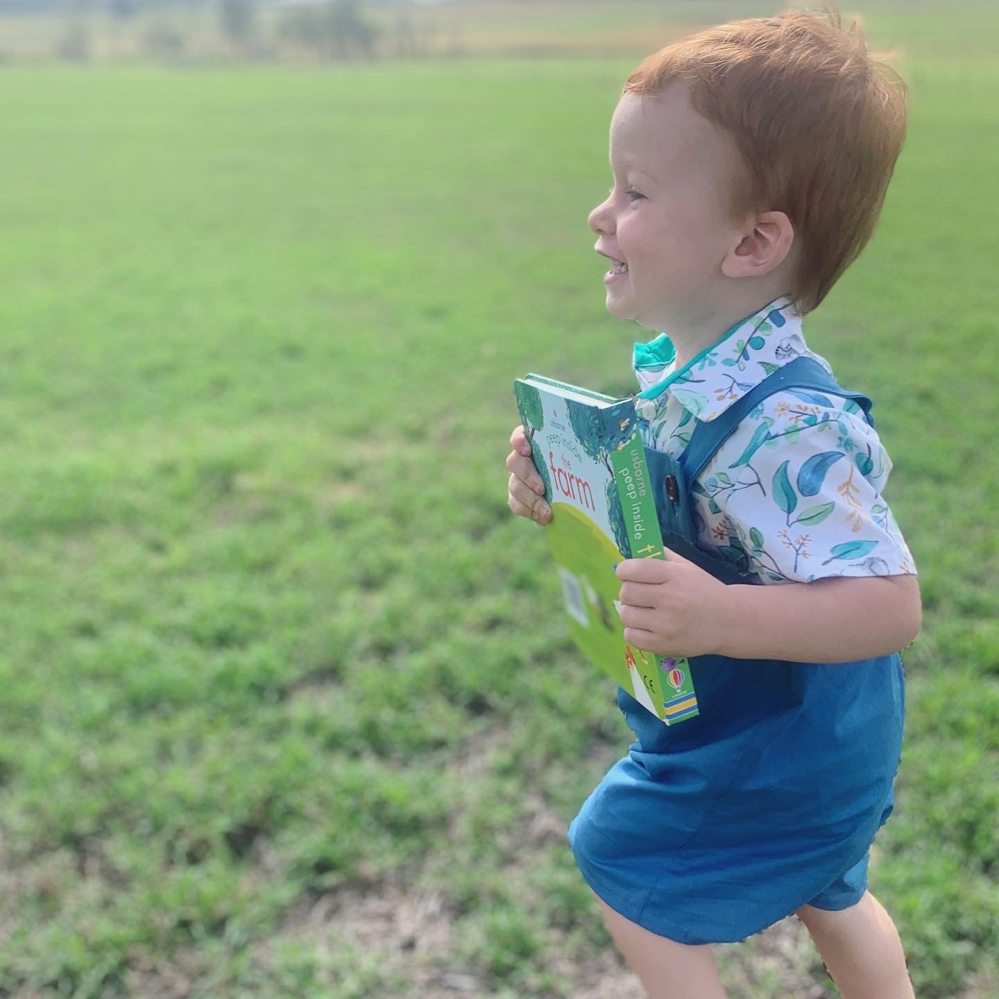 Cadet Blue Overalls.